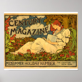 Century Magazine Midsummer Holiday Advertisement ポスター