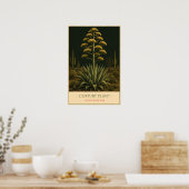Century Plant – Vintage Botanical Illustration ポスター (キッチン)