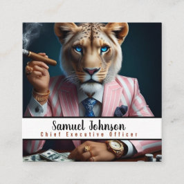 CEOおもしろい最高経営責任者 スクエア名刺