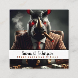 CEOおもしろい最高経営責任者 スクエア名刺