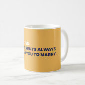 CEOがあって下さい コーヒーマグカップ (正面右)