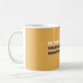 CEOがあって下さい コーヒーマグカップ (左)