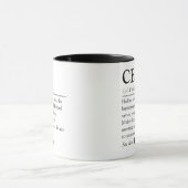 CEOの面白い辞書的定義 マグカップ (中央)
