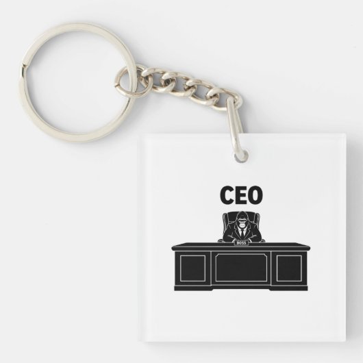 CEOゴリラ キーホルダー (正面)