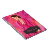 CEOパーソナライズされたボス女性 ノートブック (右側)