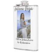 CEOビジネスオーナーガールボスInstagramハンドル フラスク (左)