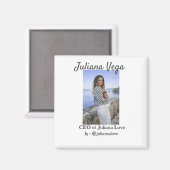 CEOビジネスオーナーガールボスInstagramハンドル マグネット (正面/裏面)