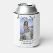 CEOビジネスオーナーガールボスInstagramハンドル 缶クーラー (缶裏面)