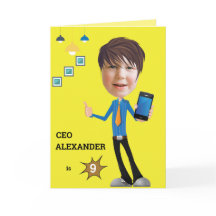 CEOビジネスマンBOY写真センセーショナルおもしろい誕生日