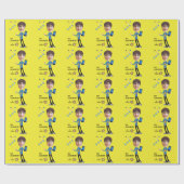 CEOビジネスマンBOY写真センセーショナルおもしろい誕生日 ラッピングペーパー (フラット)