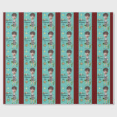 CEOビジネス女性写真センセーショナルおもしろい誕生日 ラッピングペーパー (フラット)