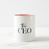 CEOモダンブミニマルラック ツートーンマグカップ (中央)