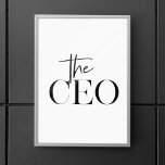 CEOモダンブミニマルラック ポスター<br><div class="desc">CEOモダンブミニマルラック</div>