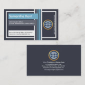 CEO創業者クリエイティブコンセコンパートメント 名刺 (正面/裏面)