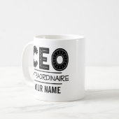 CEO感謝辞 コーヒーマグカップ (正面左)