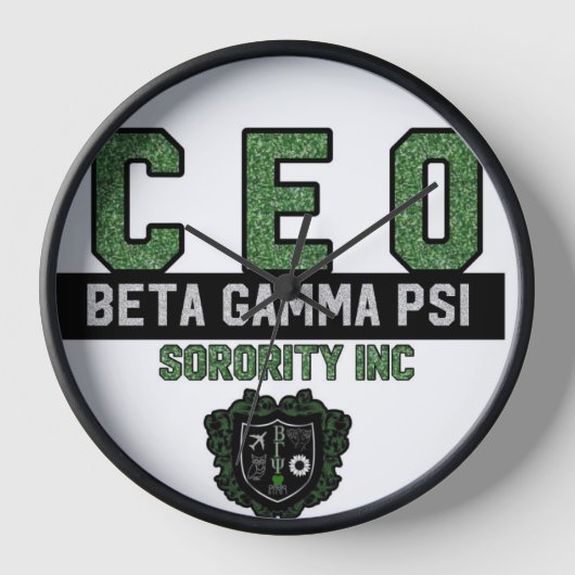 CEO時間 壁時計 (正面)