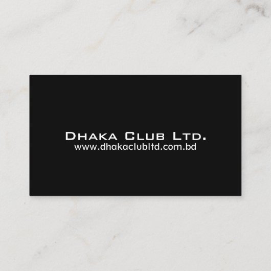 CEO用ビジネスカード 名刺 (裏面)