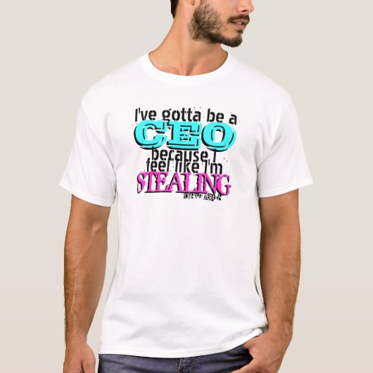 CEO-のワイシャツ Tシャツ (正面)