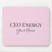 CEO エナジー オーダーメイド マウスパッド - フェミニン CEO (正面)
