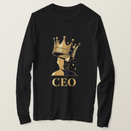 CEO クラウン グラフィック T シャツ – ミニマリスト V2