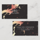 CEO |プロフェッショナル名刺 名刺 (正面/裏面)