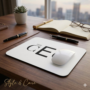 CEO プロフェッショナル デスク グラフィック マウスパッド