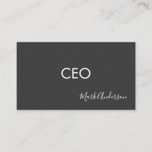 CEO   署名シリーズ 名刺