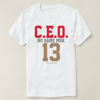 CEO-13ゲームマネージャーなし Tシャツ