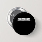 CEO 9桁の起業家給与 缶バッジ (正面&裏面)