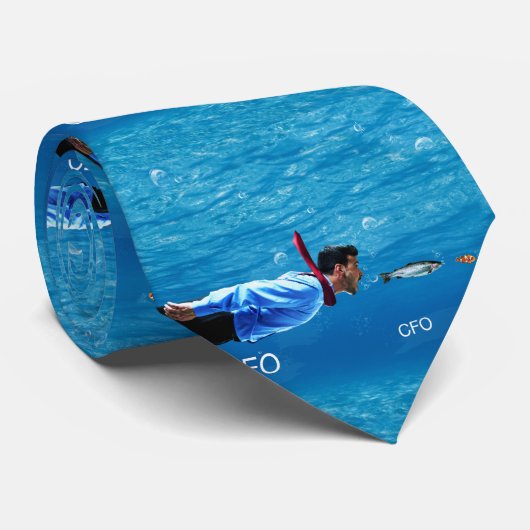 CEO CFO Cのyaのより遅いオフィスのユーモアのタイ ネクタイ (ロール)