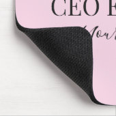 CEO Energy Personalized Mouse Pad – Feminine CEO  マウスパッド (コーナー)