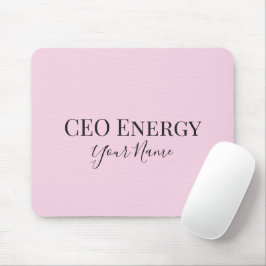 CEO Energy Personalized Mouse Pad – Feminine CEO  マウスパッド