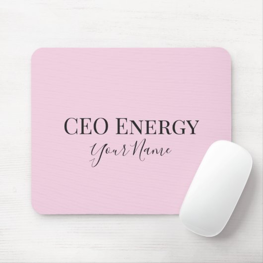 CEO Energy Personalized Mouse Pad – Feminine CEO  マウスパッド (マウス)