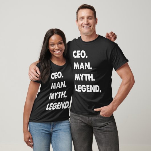 CEO Man Myth Legend Tシャツ (ユニセックス)