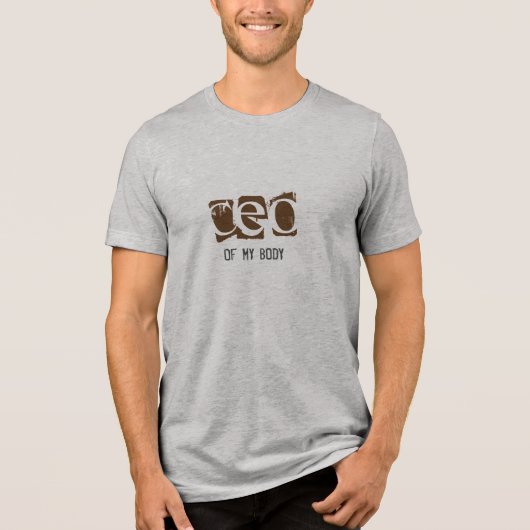 CEO of My体 トライブレンドＴシャツ (正面)