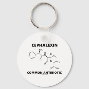 Cephalexinの共通の抗生物質(化学分子) キーホルダー