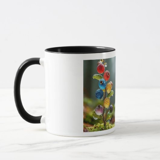 ceramic cherry coffee mug マグカップ (左)