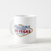 Ceramic coffee mug for Las Vegas coffee lovers コーヒーマグカップ (正面左)