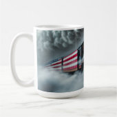Ceramic Coffee Mug Freedom Steam Engine コーヒーマグカップ (左)