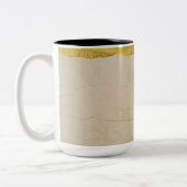 ceramic cup with gold rim ツートーンマグカップ (左)