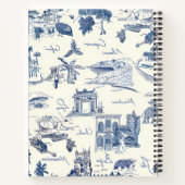 Ceramic Daydream: A Blue and White Voyage ノートブック (裏面)