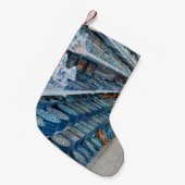 CERAMIC DINNERWARE LOT スモールクリスマスストッキング (正面 (吊り時))