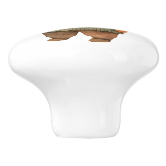 Ceramic Drawer Pull - Edgar セラミックノブ (側面)