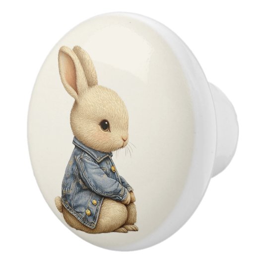 Ceramic Drawer Pull - Fleeting Daydream (B) セラミックノブ (右)