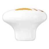 Ceramic Drawer Pull - Performing Circus Pony セラミックノブ (側面)