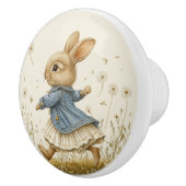 Ceramic Drawer Pull - Running Free セラミックノブ (右)