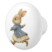 Ceramic Drawer Pull - Running Free no Background セラミックノブ (右)