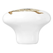 Ceramic Drawer Pull - Running Free no Background B セラミックノブ (側面)