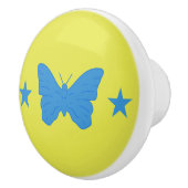 Ceramic knob pull with flag of Bady Bassit セラミックノブ (右)