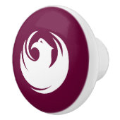 Ceramic knob pull with flag of Phoenix City セラミックノブ (右)